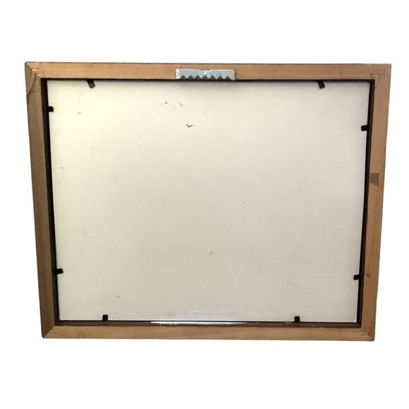 Framed Elephant On Toy Car Art Print In Wooden Frame With Beige Matting - Picture 11 of 11